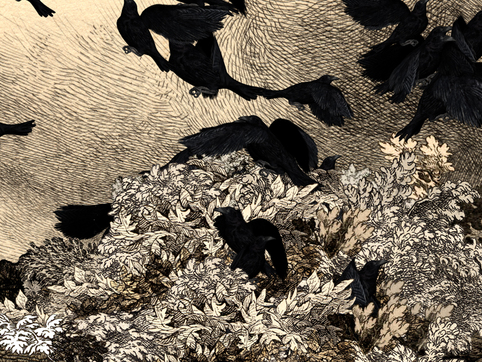 Je criais oiseau buisson Je criais oiseau buisson